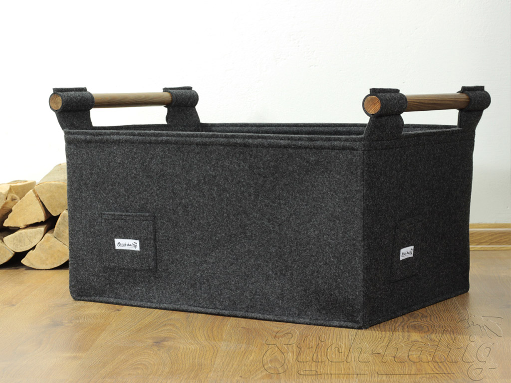 KARAT Kaminholzregal Kreta Schwarz Brennholzregal Für Innen Und Außen 150 X 25 X